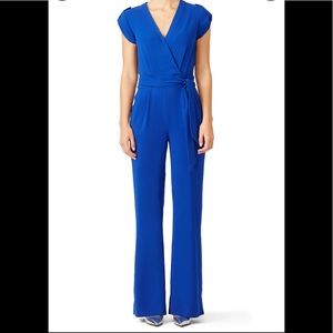 Diane von furstenburg cap sleeve jumpsuit